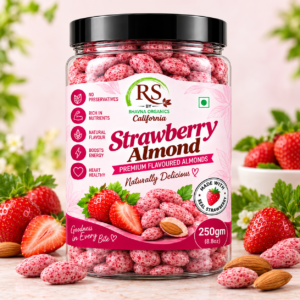 RS by Bhavna Organics Strawberry Almonds – 250gm