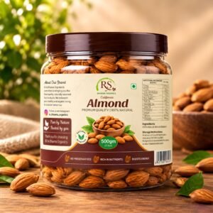 RS by Bhavna Organics Almond – 500gm