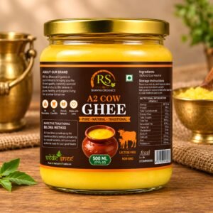 RS by Bhavna Organics A2 Cow Ghee – 500ml